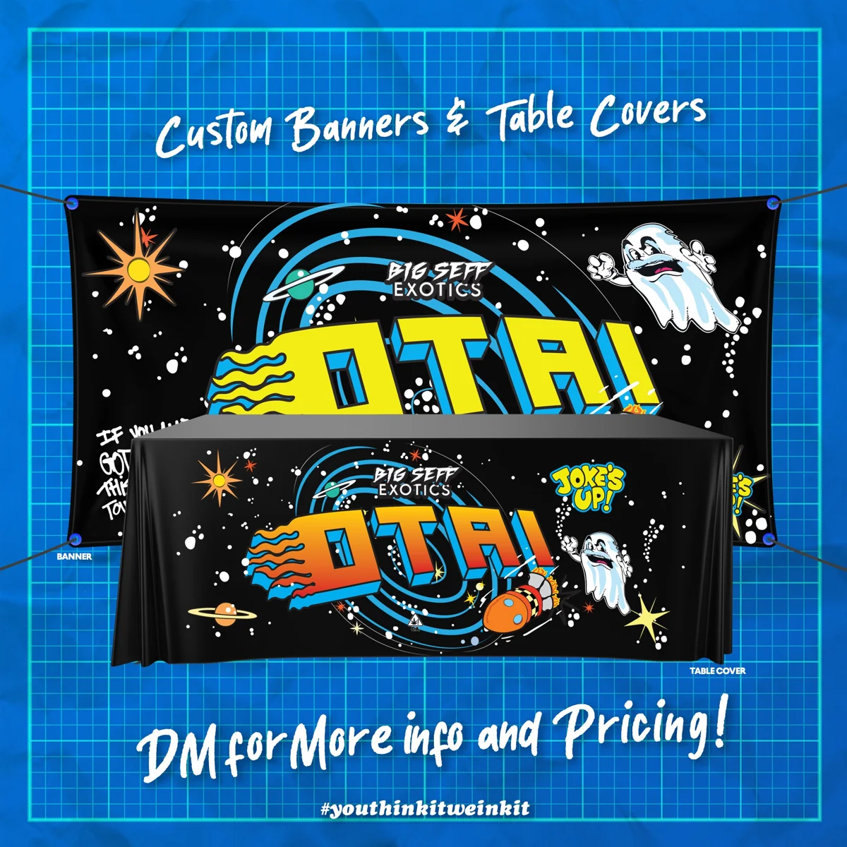 OTAI — Banner & Table Cover Design